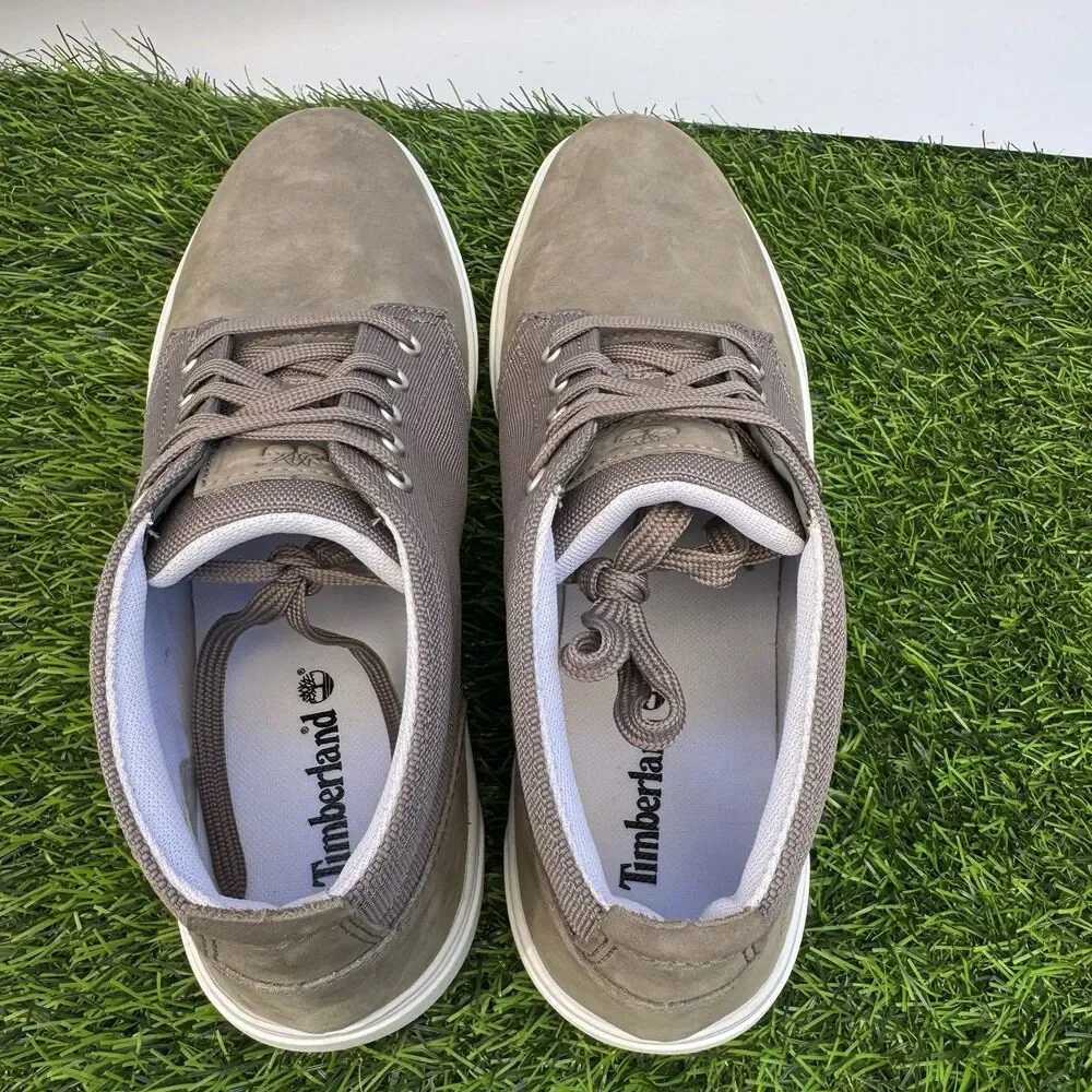 Timberland Groveton Chukka A1GIF Grey Nubuck Men 9.5 US New No Box